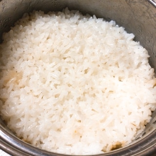 1合から炊ける！鍋で無洗米を炊こう！